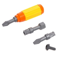 Конструктор винтовой «Трактор с коневозкой», с отвёрткой, и аксессуарами Конструктор винтовой «Трактор с коневозкой», с отвёрткой, и аксессуарами