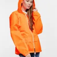 Дождевик Kivach Promo оранжевый неон, размер L