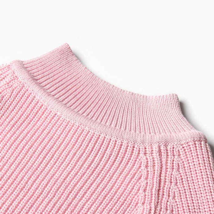 Свитер вязаный для девочки MINAKU, цвет розовый, рост 104 см Свитер вязаный для девочки MINAKU, цвет розовый, рост 104 см