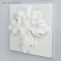 Гипсовая фигура Орнамент: Лист Клёна, 27 х 27 х 6 см Гипсовая фигура Орнамент: Лист Клёна, 27 х 27 х 6 см