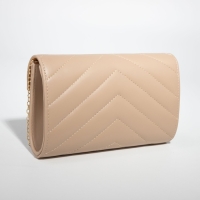 Сумка-клатч на клапане, цвет бежевый Сумка-клатч на клапане, цвет бежевый