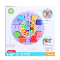 Развивающий сортер &laquo;Учим время&raquo;, 8 фигур