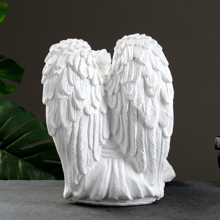 Светящаяся фигура Светящаяся фигура "Ангел дева сидя большая" 45х35х39см