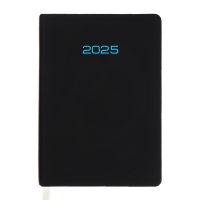 Ежедневник датированный 2025 года, deVENTE. Flag, B5 168 листов, deVENTE. Duo, твердая обложка кожзам с поролоном, шелкография, перфорация, ляссе, блок 70 г/м2