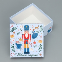 Набор подарочных коробок 10 в 1 &laquo;Щелкунчик&raquo;, 10 х 10 х 6 &ndash; 28 х 28 х 15 см, Новый год