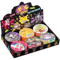 Набор слаймов макси «Slime boom. Трендовый микс», 250 мл, 6 видов с наполнит., шоу-бокс Набор слаймов макси «Slime boom. Трендовый микс», 250 мл, 6 видов с наполнит., шоу-бокс