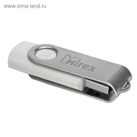 Флешка Mirex SWIVEL WHITE, 32 Гб, USB2.0, чт до 25 Мб/с, зап до 15 Мб/с, белая Флешка Mirex SWIVEL WHITE, 32 Гб, USB2.0, чт до 25 Мб/с, зап до 15 Мб/с, белая