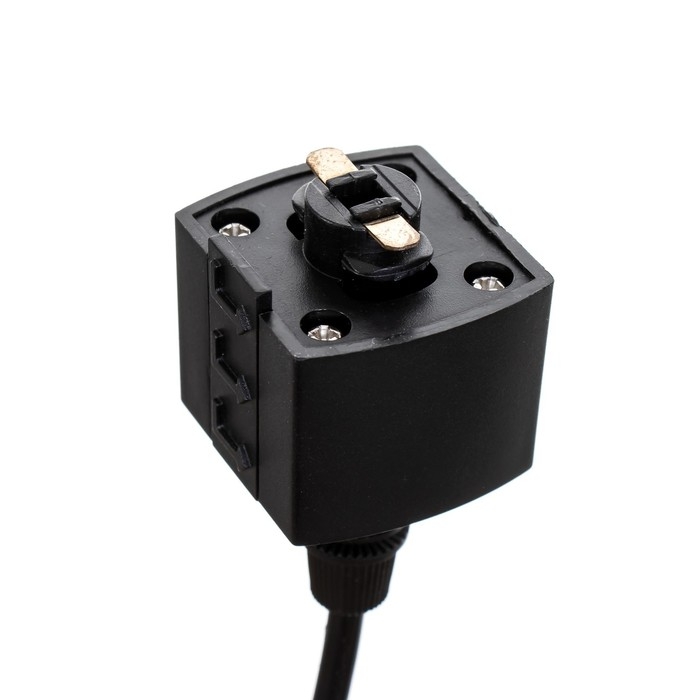 Светильник трековый &laquo;Кива&raquo; Е27 40Вт черный 22х22х21-121см