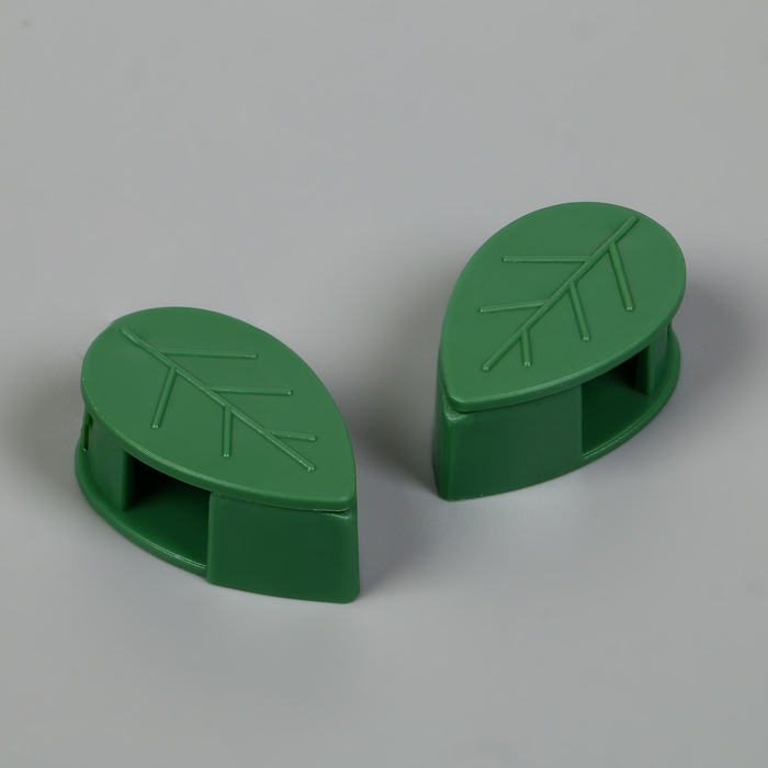 Крепления для вьющихся растений, самоклеящиеся, &laquo;Листок&raquo;, набор 10 шт., Greengo