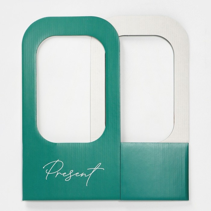 Коробка-переноска для цветов &laquo;Present&raquo;, 17 &times; 12 &times; 32 см