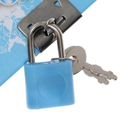 Записная книжка подарочная на замочке, А5, 50 листов, линия, "Цветочки", МИКС Записная книжка подарочная на замочке, А5, 50 листов, линия, "Цветочки", МИКС