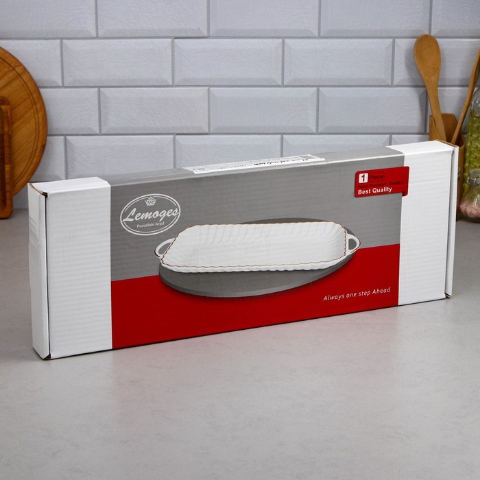 Блюдо «Кармен», 1.6 л, большое, фарфор, Иран Блюдо «Кармен», 1.6 л, большое, фарфор, Иран