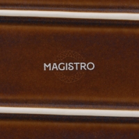 Блюдо фарфоровое овальное Magistro Garland, 24&times;13,7&times;2,7 см, цвет синий