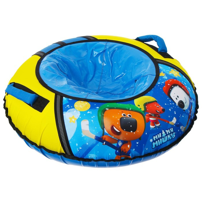 Тюбинг-ватрушка «Ми-ми-мишки», ТБ1-80/ММ, диаметр чехла 85 см Тюбинг-ватрушка «Ми-ми-мишки», ТБ1-80/ММ, диаметр чехла 85 см
