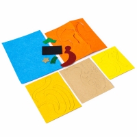 Аппликация из фетра на новый год &laquo;Веселая Змея&raquo;, новогодний набор для творчества