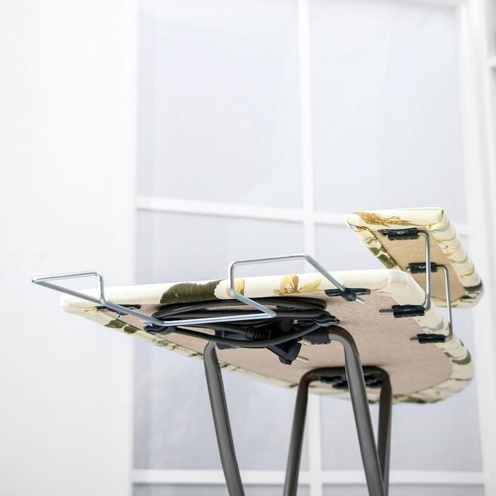 Доска гладильная Nika &laquo;Белль-Юниор 3&raquo;, 111&times;34 см, два положения высоты 70, 80 см, микс