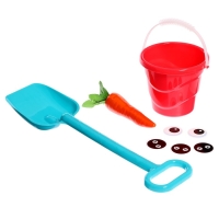 Набор для лепки снеговика, МИКС Набор для лепки снеговика, МИКС