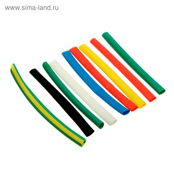 Термоусаживаемая трубка Duwi, 6/3 мм, набор, 21 шт. Термоусаживаемая трубка Duwi, 6/3 мм, набор, 21 шт.