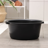 Таз круглый хозяйственный &laquo;Эконом&raquo;, 12 л, цвет МИКС