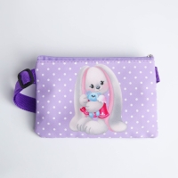 Подарочный набор для девочки «Волшебный кролик», сумка, наклейка, анкета, браслет Подарочный набор для девочки «Волшебный кролик», сумка, наклейка, анкета, браслет