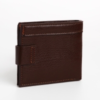 Портмоне мужское на магните, отдел для купюр, для карт, для монет, цвет коричневый Портмоне мужское на магните, отдел для купюр, для карт, для монет, цвет коричневый