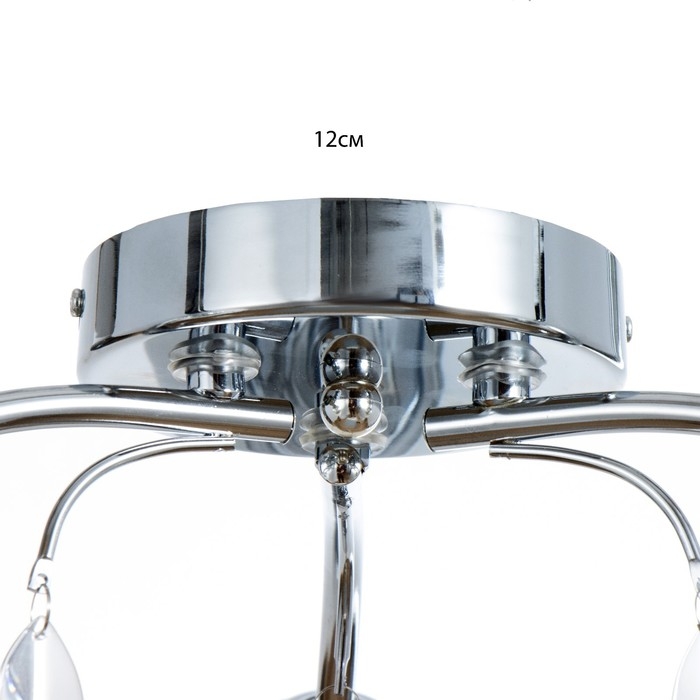 Люстра "Лиана" 3хЕ27 40Вт хром 55х55х36 см BayerLux