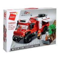 Конструктор Огнеборцы &laquo;Пожар в парке&raquo;, 656 деталей