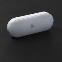 Светильник светодиодный с датчиком движения, 6 LED, 2 Вт, от бат. 3*AAA, 6500К, белый Светильник светодиодный с датчиком движения, 6 LED, 2 Вт, от бат. 3*AAA, 6500К, белый