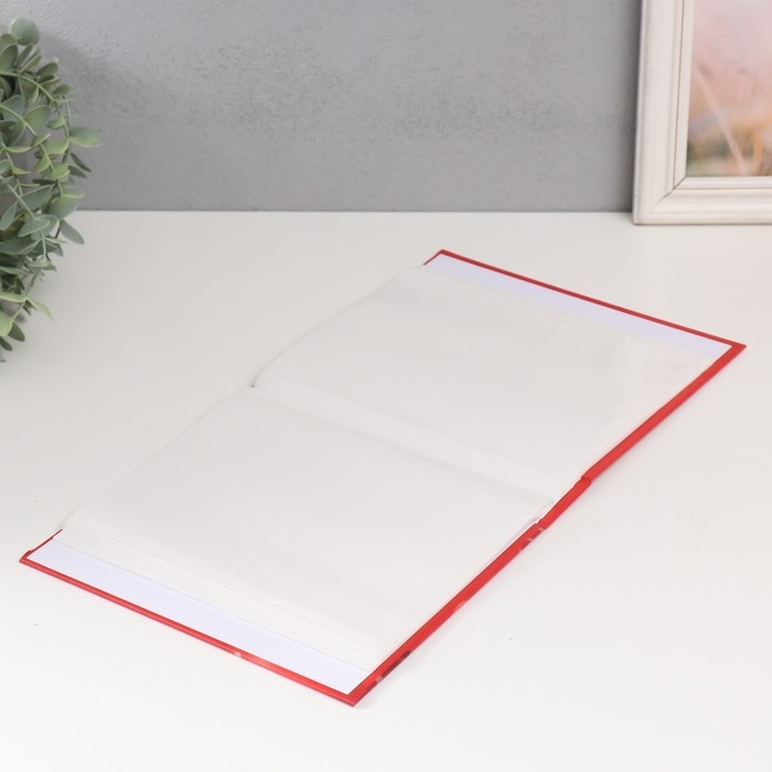 Фотоальбом на 80 фото 10х15 см "3D сердца" в коробке МИКС 5х19х23 см