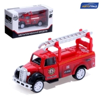 Грузовик металлический &laquo;Пожарная служба&raquo;, инерция, МИКС