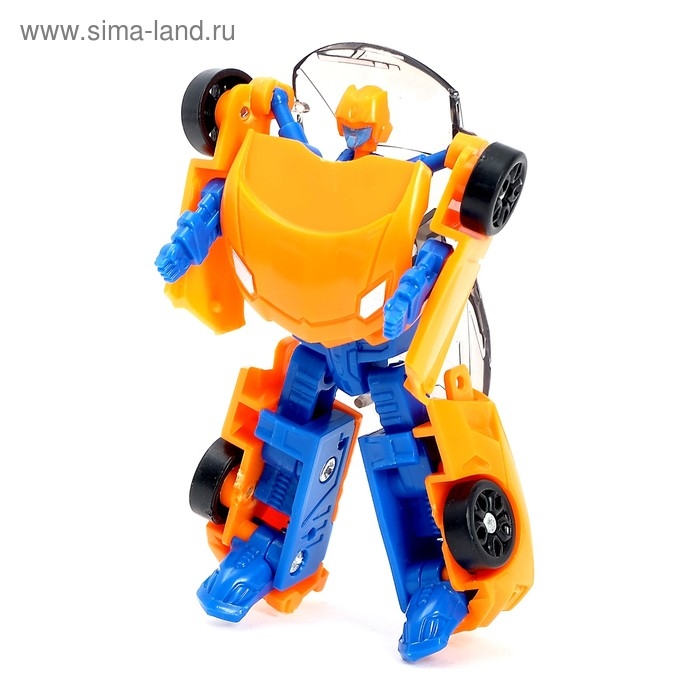 Робот &laquo;Автобот&raquo;, трансформируется, цвет жёлтый