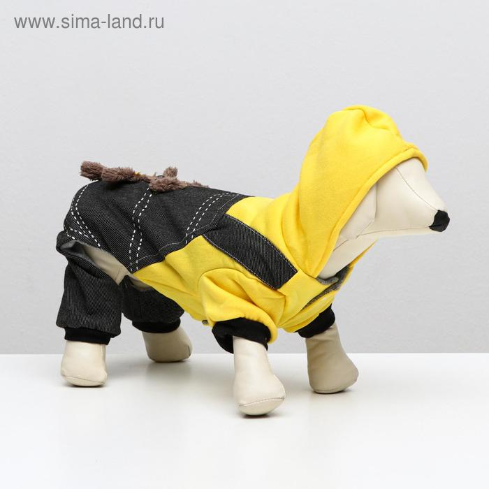 Комбинезон &laquo;Мишка&raquo;, XXL (ДС 45 см, ОШ 45 см, ОГ 55 см)