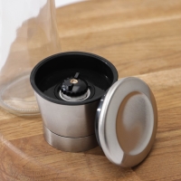 Мельница для специй Magistro Oracle, 19 см, керамический механизм, цвет серебристый Мельница для специй Magistro Oracle, 19 см, керамический механизм, цвет серебристый