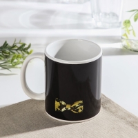 Кружка - хамелеон керамическая Доляна &laquo;Брутальный джентльмен&raquo;, 350 мл