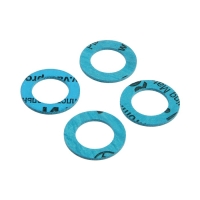 Набор прокладок "СТМ" SPAFP001-04, 1", 30х19 мм, h=2 мм, безасбестовый паронит, 4 шт. Набор прокладок "СТМ" SPAFP001-04, 1", 30х19 мм, h=2 мм, безасбестовый паронит, 4 шт.