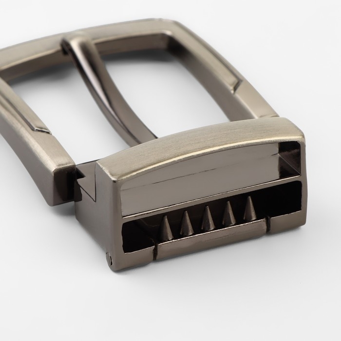 Пряжка для ремня, 5,7 &times; 4 см, 29 мм, цвет чёрный никель