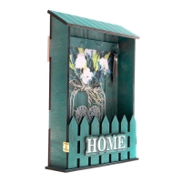 Ключница настенная &laquo;Home&raquo;, баночка, 22,5 х 30,5 х 5,7 см.