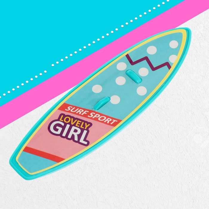 Игровой набор &laquo;Лови волну!&raquo; трейлер с прицепом, куклы, аксессуары