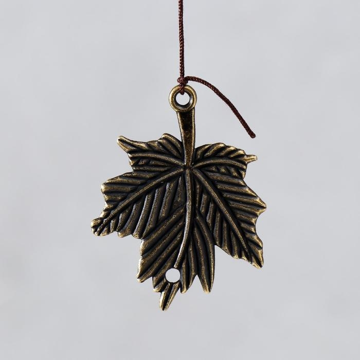 Музыка ветра металл "Филин" 3 колокольчика 37,5 см