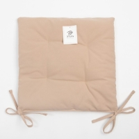 Сидушка на стул Этель Kitchen 42х42 см, цв. бежевый, 100% хл, саржа 220 г/м2