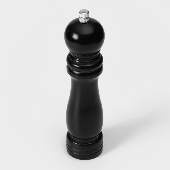 Мельница для специй Доляна, 21&times;4,5 см, металлический механизм, цвет чёрное дерево