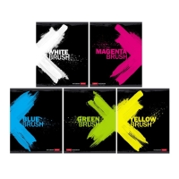 Тетрадь 96 листов в клетку "Взмах кистью", обложка мелованный картон, выборочный лак, блок офсет 65г/м2, МИКС Тетрадь 96 листов в клетку "Взмах кистью", обложка мелованный картон, выборочный лак, блок офсет 65г/м2, МИКС