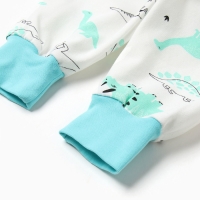 Комплект детский (кофточка, штанишки) НАЧЕС, цвет серый/мишки, рост 68 см