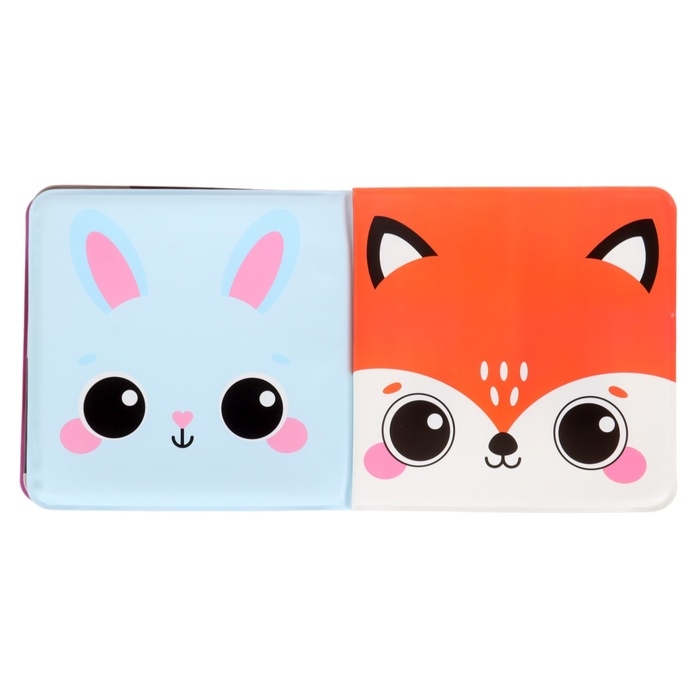 Набор книжек - игрушек для ванны &laquo;В зоопарке&raquo;, водная раскраска, 3 шт., Крошка Я