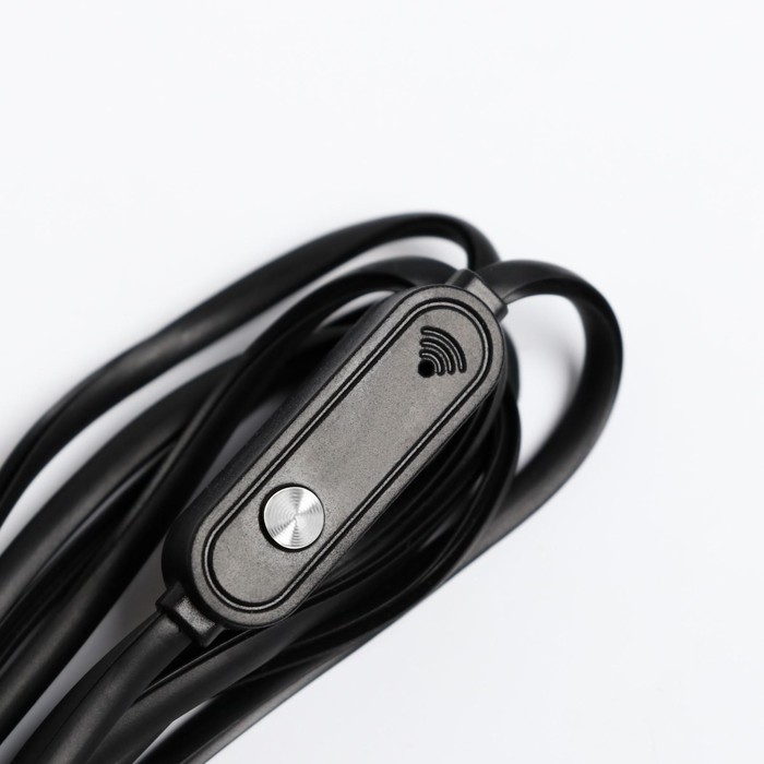 Наушники вакуумные в пакете &laquo;Настоящий герой&raquo;, с микрофоном, 1,2 м, 10 х 15 см