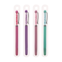 Ручка гелевая Calligrata "Стразы", 0.5 мм, синяя, корпус МИКС Ручка гелевая Calligrata "Стразы", 0.5 мм, синяя, корпус МИКС