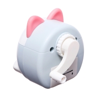 Точилка механическая с контейнером, Ушки серый/белый Точилка механическая с контейнером, Ушки серый/белый