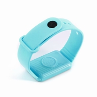 Часы наручные электронные, 3 АТМ, ремешок силикон, голубые Часы наручные электронные, 3 АТМ, ремешок силикон, голубые