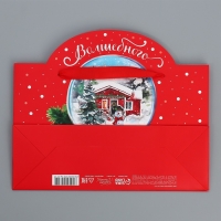 Пакет подарочный новогодний &laquo;Волшебного Нового Года&raquo;, 30 х 19,7 х 10 см, Новый год