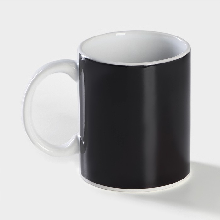 Кружка - хамелеон керамическая Доляна «Таинственная лиса», 350 мл, цвет белый Кружка - хамелеон керамическая Доляна «Таинственная лиса», 350 мл, цвет белый